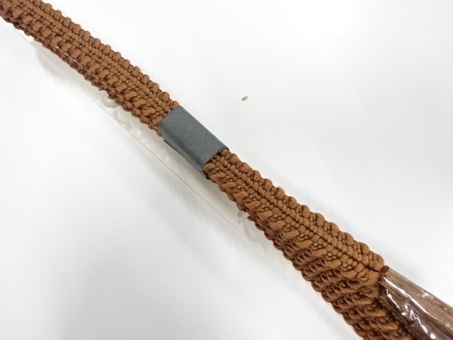 未使用品　正絹　手組帯締め